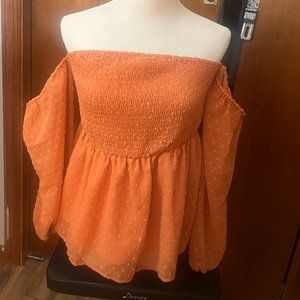 Off the shoulder top